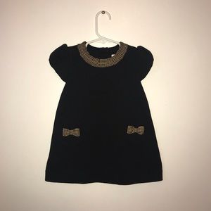 Janie & Jack black kids dress